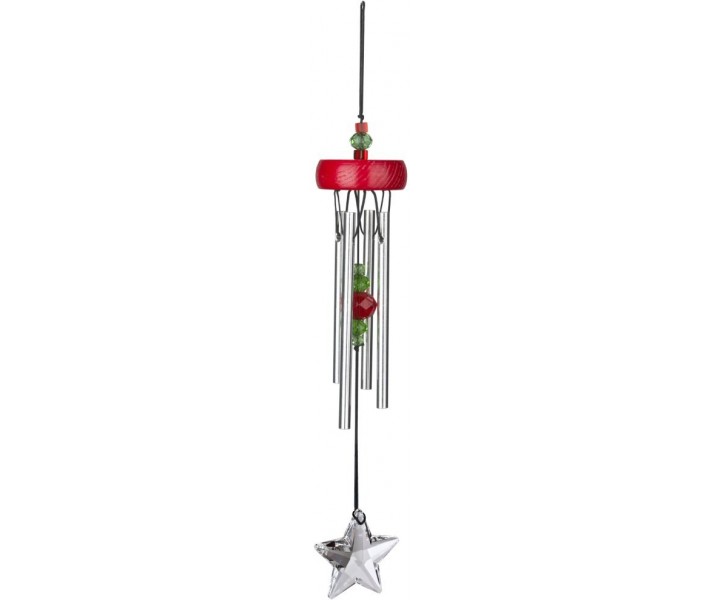 Chakra-Windspiel Rote Koralle