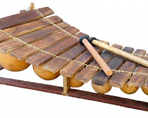 Balafone und klappbare Xylophone