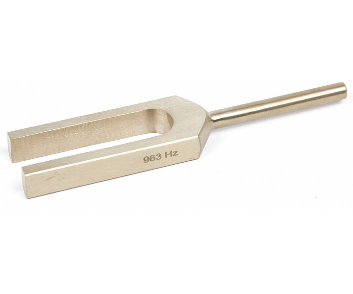 Savita Harmony therapeutische Stimmgabel — 963 Hz (Messing)