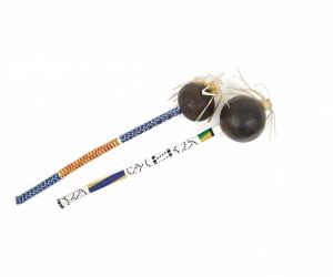 Bunte Raffia-Rassel