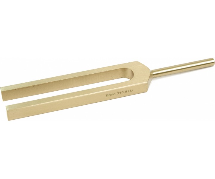 Savita Harmony Therapeutische Stimmgabel 315,8 Hz - Gehirn (Messing)
