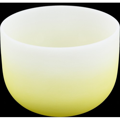 Farbige Kristallschale E — „Feuer“ (3. Chakra)