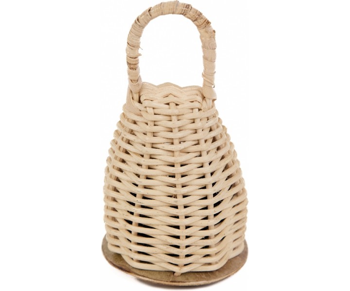 Natürliche Caxixi mit Schlaufe - klein