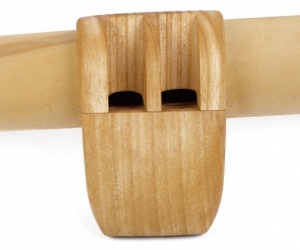 Riesige mystische Doppelflöte H