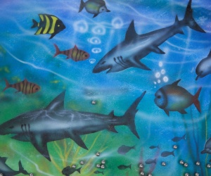 Ocean Drum „Fische“ 50 cm