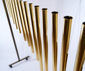 Set aus 15 großen Meditationsglocken "himmlisches D-Moll"