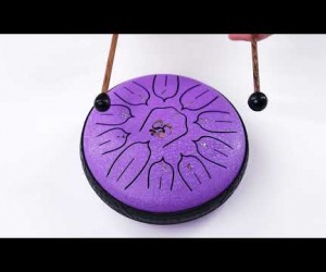 LENA Drum "OM" violett D