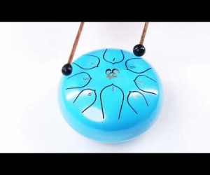 LENA Drum "OM" C blau
