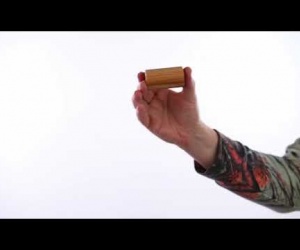 Kleines Holzrassel Zylinder