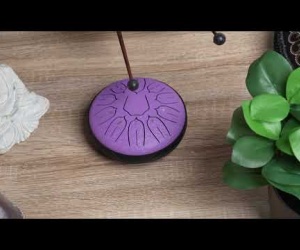 LENA Drum "OM" violett D