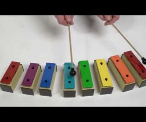 Bunte Resonatoren im Koffer
